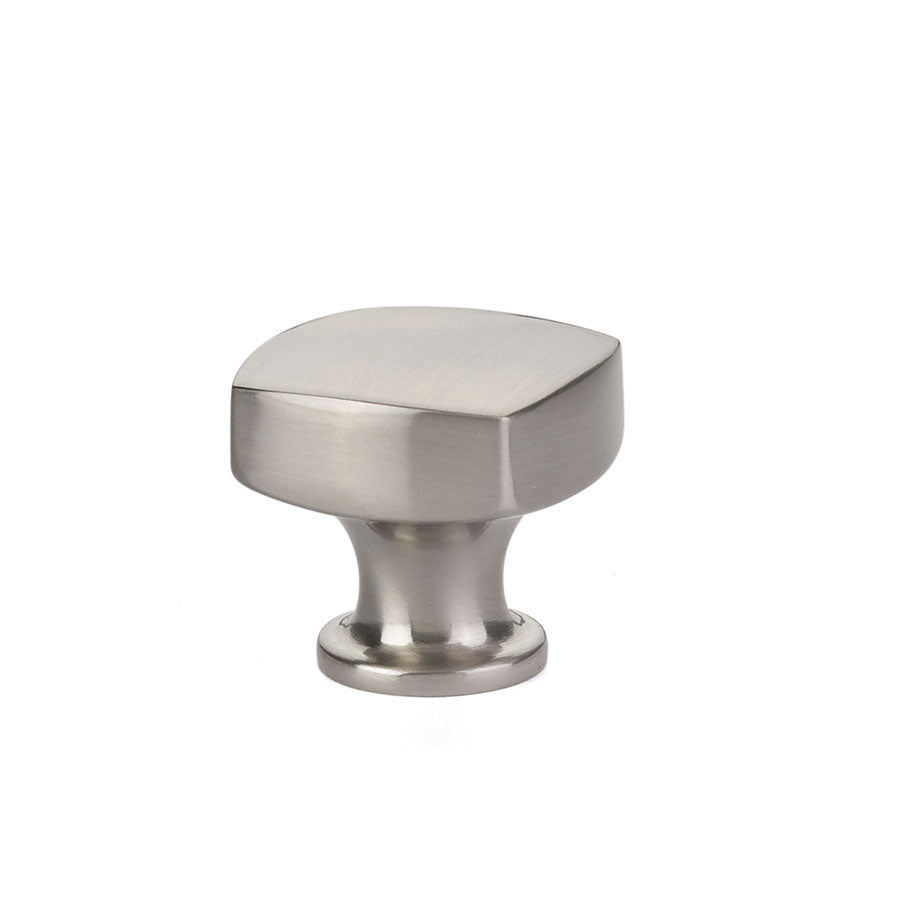 Satin Nickel Passage Oval Knobs- Style: 6093DC