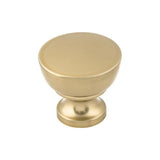 Champagne Bronze and Matte Black “Martin" Drawer Pulls and Cabinet Knob - Forge Hardware Studio