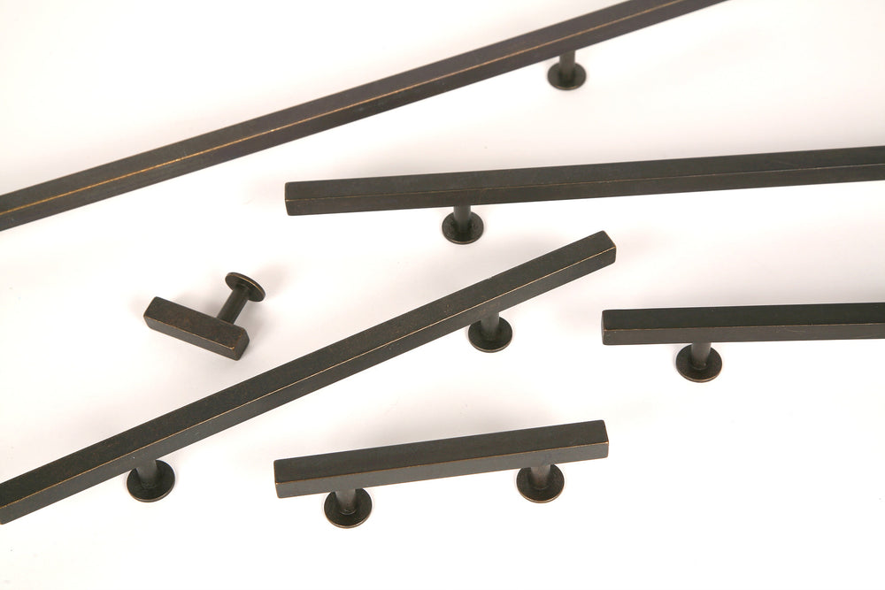 Oil Rubbed Bronze Lew's Hardware Bar Series - Brass Cabinet Hardware 