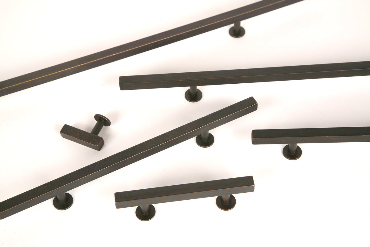 Oil Rubbed Bronze Lew's Hardware Bar Series - Brass Cabinet Hardware 
