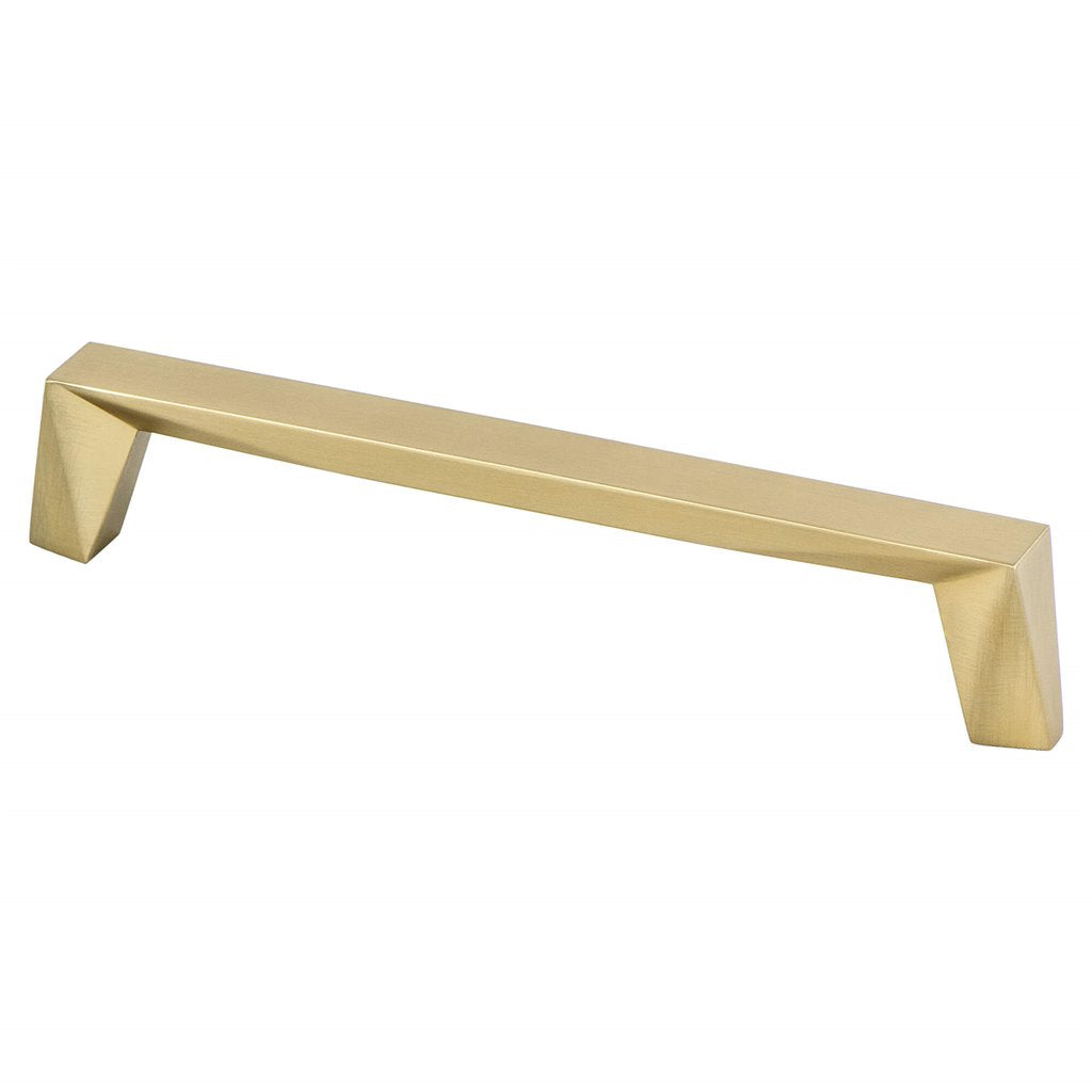 Satin Brass "Wade" Drawer Knob and Drawer Pulls - Forge Hardware Studio