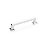 Menlo Park Chrome Cabinet Drawer Pulls - Kitchen Drawer Handles - Brass Cabinet Hardware 