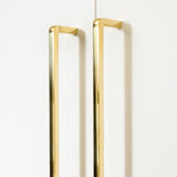 Unlacquered Polished Brass "Lumia" Cabinet Knob and  Drawer Pulls - Forge Hardware Studio