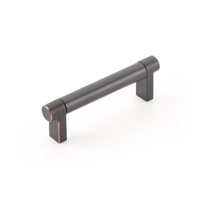 Smooth "Converse No.2" Oil Rubbed Bronze Cabinet Knobs and Drawer Pulls - Forge Hardware Studio