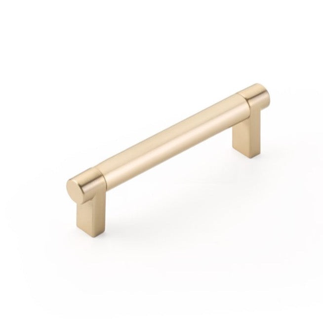 Smooth "Converse No.2" Champagne Bronze Cabinet Knobs and Drawer Pulls - Forge Hardware Studio