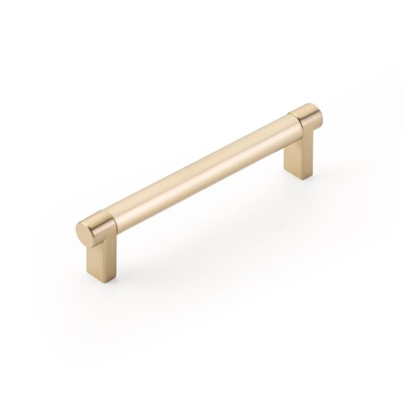 Smooth "Converse No.2" Champagne Bronze Cabinet Knobs and Drawer Pulls - Forge Hardware Studio