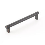 Smooth "Converse No.2" Oil Rubbed Bronze Cabinet Knobs and Drawer Pulls - Forge Hardware Studio