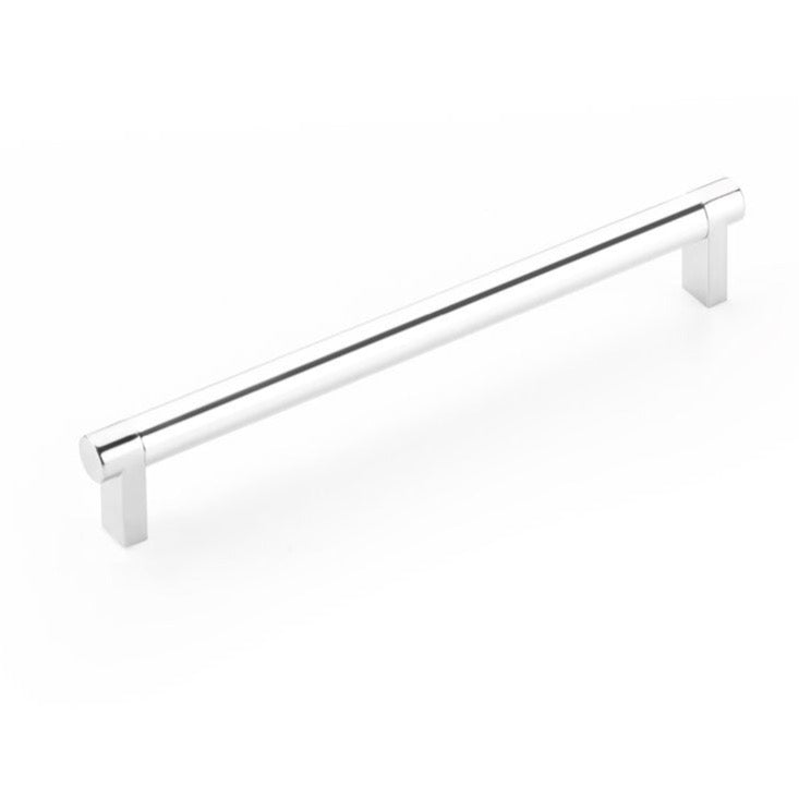 Smooth "Converse No.2" Polished Chrome Cabinet Knobs and Drawer Pulls - Forge Hardware Studio