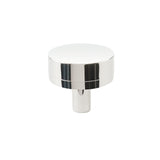 Smooth "Converse No.2" Polished Chrome Cabinet Knobs and Drawer Pulls - Forge Hardware Studio