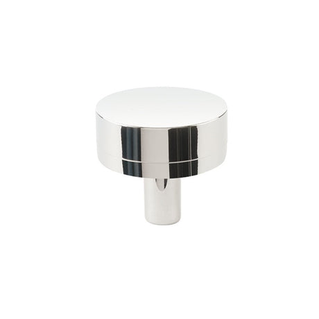 Smooth "Converse No.2" Polished Chrome Cabinet Knobs and Drawer Pulls - Forge Hardware Studio