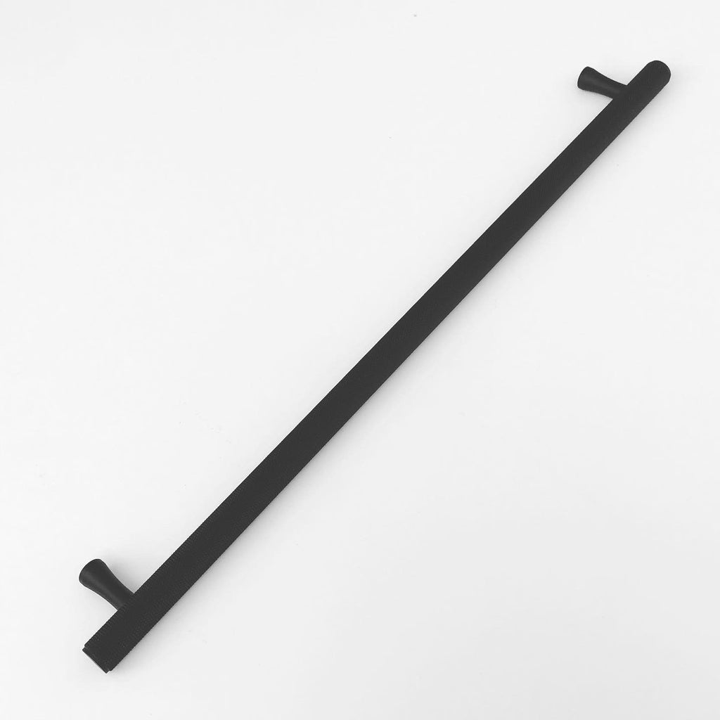 Matte Black Solid "Texture" Knurled Drawer Pulls and Knobs - Brass Cabinet Hardware 