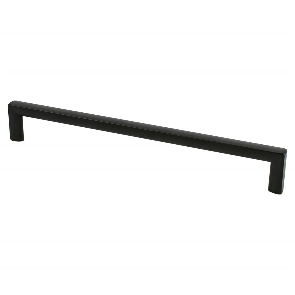 Matte Black "Trane" Drawer Pulls and Knob - Brass Cabinet Hardware 