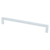 Polished Chrome "Trane" Drawer Pulls and Knob - Brass Cabinet Hardware 