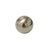 Brushed Nickel “Kira” Large Cabinet Ball Knob - Forge Hardware Studio