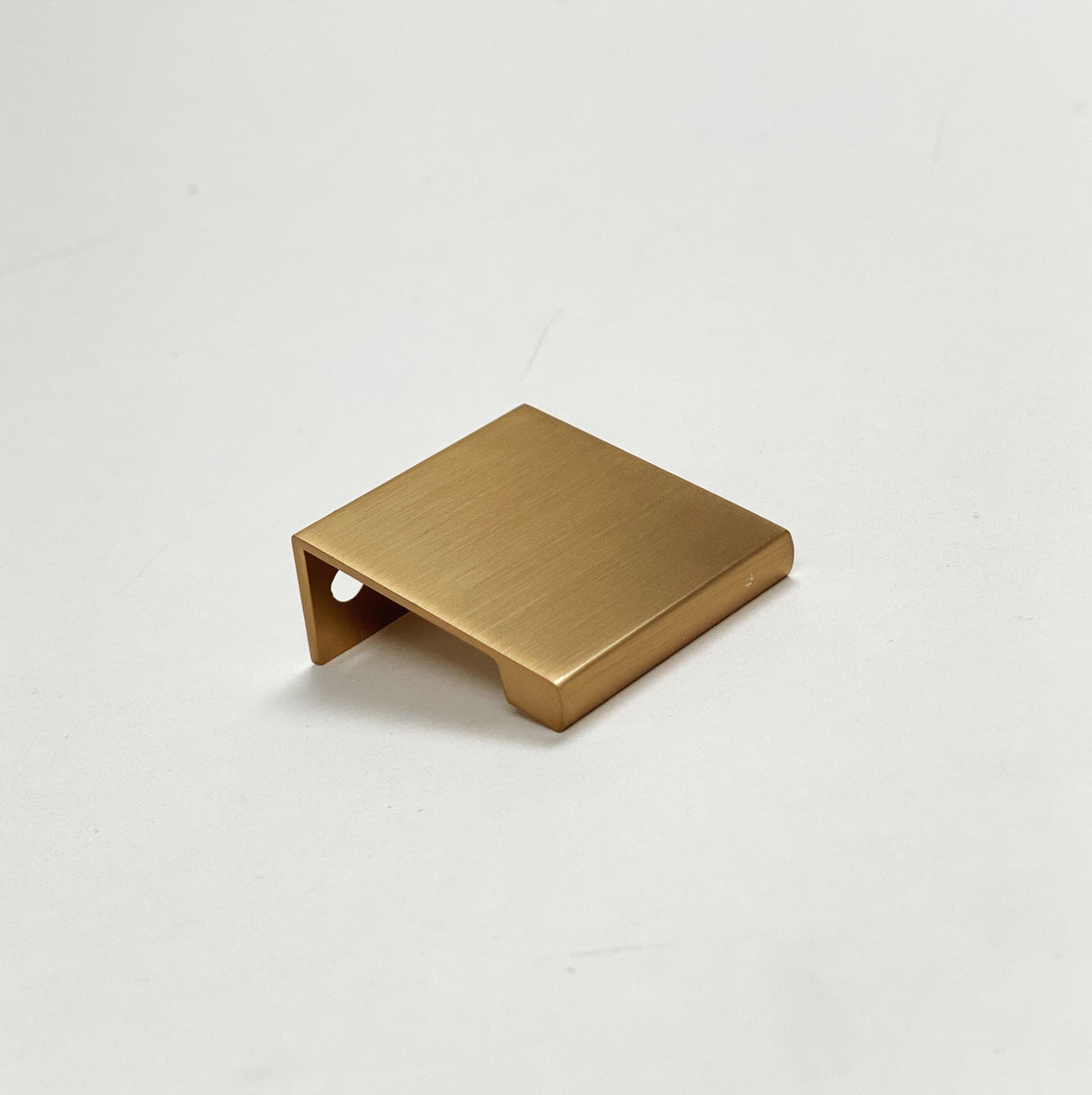 Dina Champagne Bronze Tab Finger Drawer Pulls in Various Sizes - Forge Hardware Studio