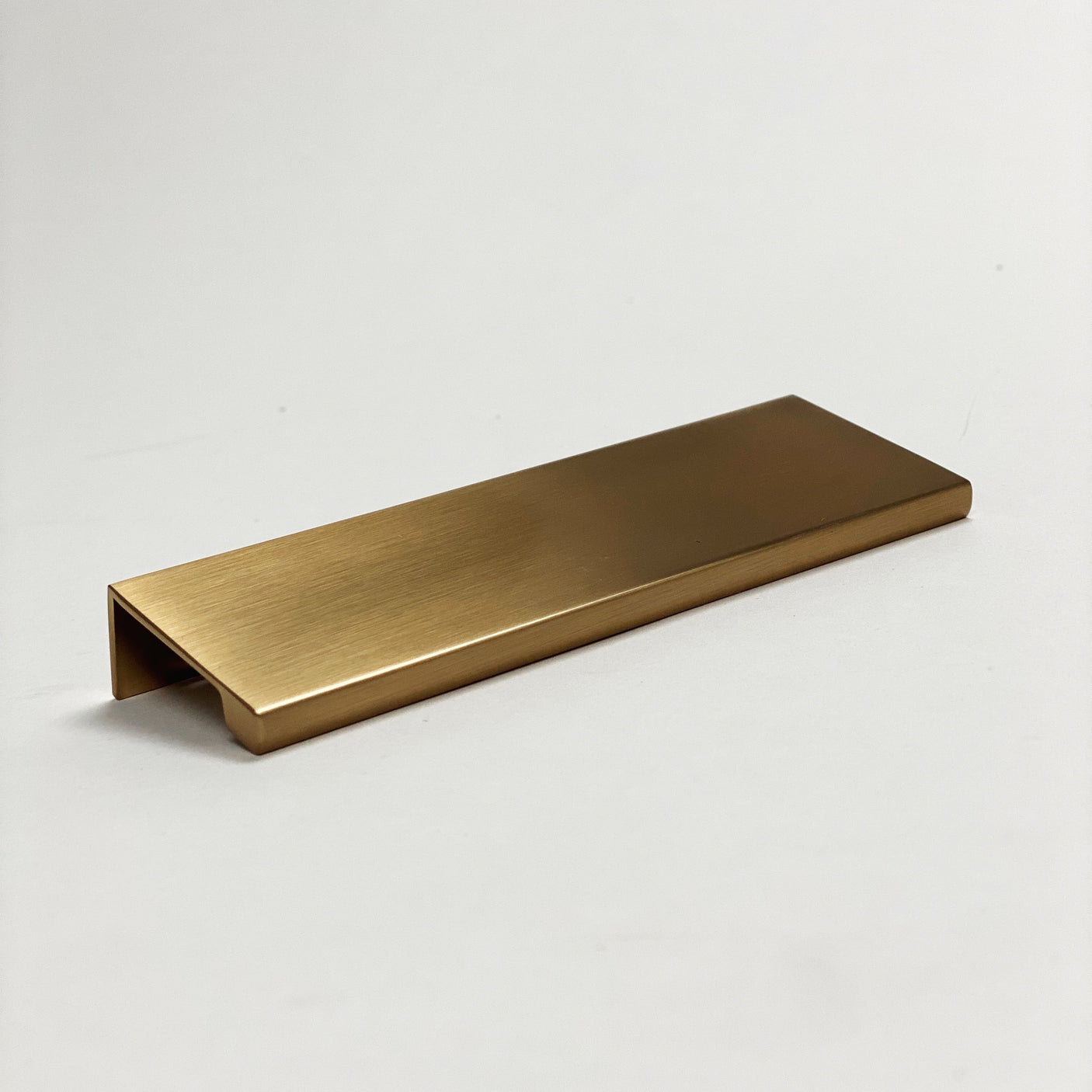 Dina Champagne Bronze Tab Finger Drawer Pulls in Various Sizes - Forge Hardware Studio