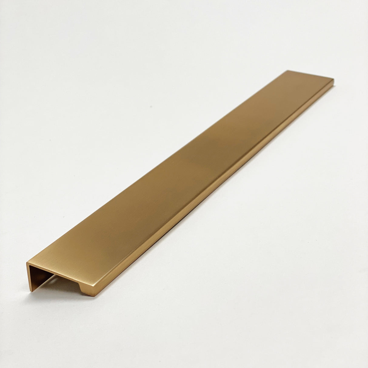 Dina Champagne Bronze Tab Finger Drawer Pulls in Various Sizes - Forge Hardware Studio