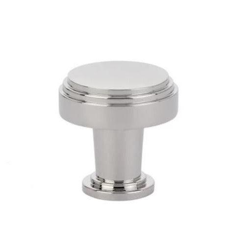Polished Nickel "Deco" Cabinet Knobs and Drawer Pulls - Forge Hardware Studio