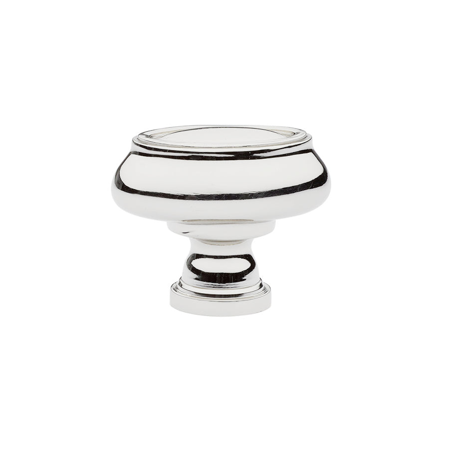 Polished Nickel "Glow" Cabinet Knobs and Drawer Pulls - Forge Hardware Studio