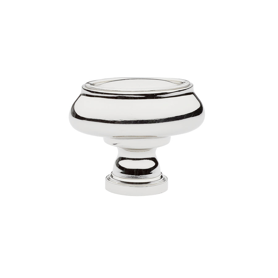 Polished Nickel "Glow" Cabinet Knobs and Drawer Pulls - Forge Hardware Studio