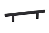 T-Bar "European" Matte Black Cabinet Knobs and Pulls - Forge Hardware Studio