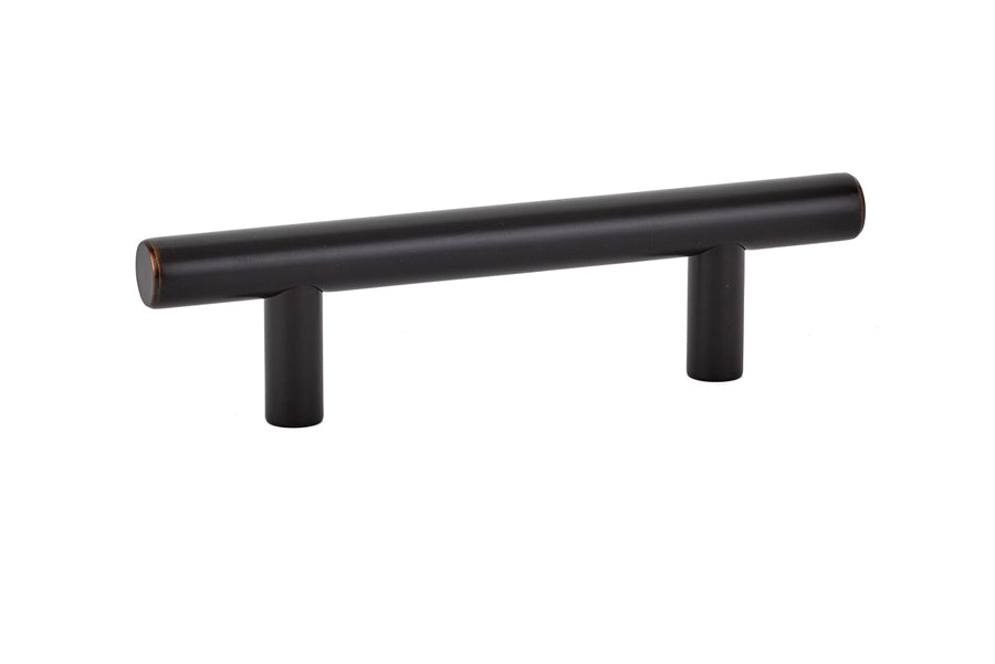 T-Bar "European" Oil Rubbed Bronze Cabinet Knobs and Pulls - Forge Hardware Studio