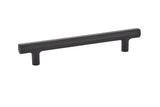 Geometric Matte Black "Geo" Cabinet Knobs and Drawer Pulls - Forge Hardware Studio