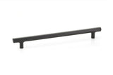 Geometric Matte Black "Geo" Cabinet Knobs and Drawer Pulls - Forge Hardware Studio
