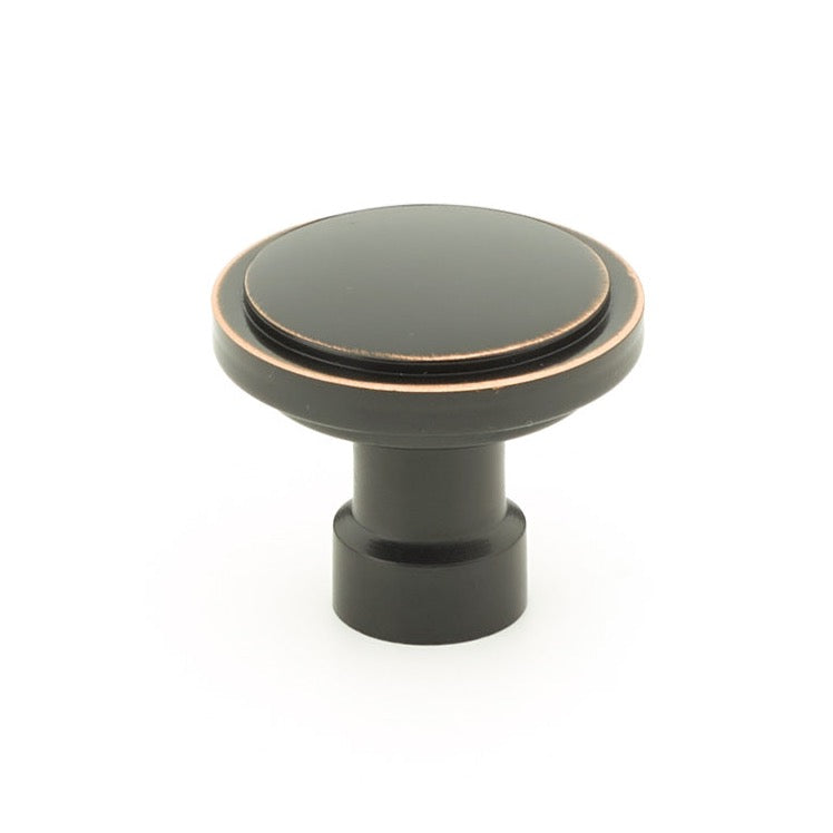 Oil Rubbed Bronze "Industry" Cabinet Knobs and Drawer Pulls - Forge Hardware Studio