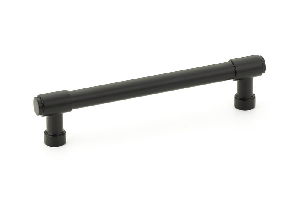 Flat Black "Industry" Cabinet Knobs and Drawer Pulls - Forge Hardware Studio