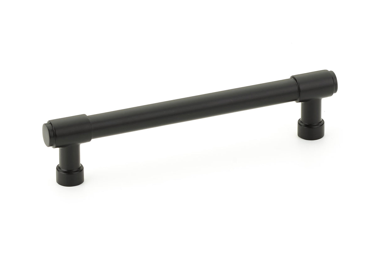 Flat Black "Industry" Cabinet Knobs and Drawer Pulls - Forge Hardware Studio