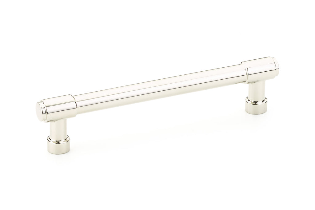 Polished Nickel "Industry" Cabinet Knobs and Drawer Pulls - Forge Hardware Studio