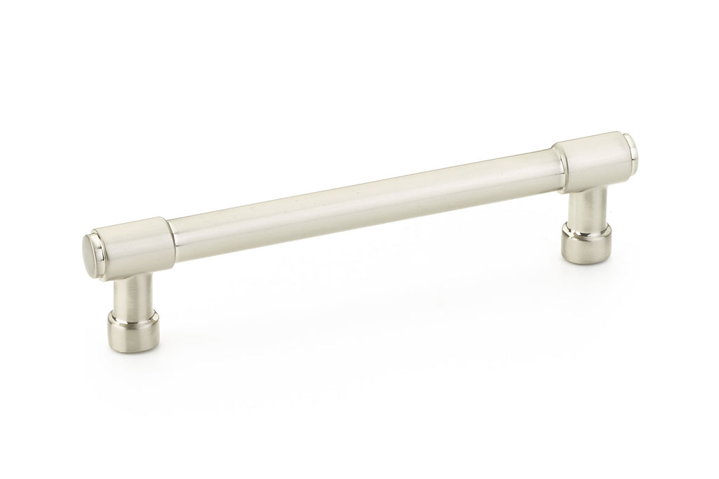 Satin Nickel "Industry" Cabinet Knobs and Drawer Pulls - Forge Hardware Studio