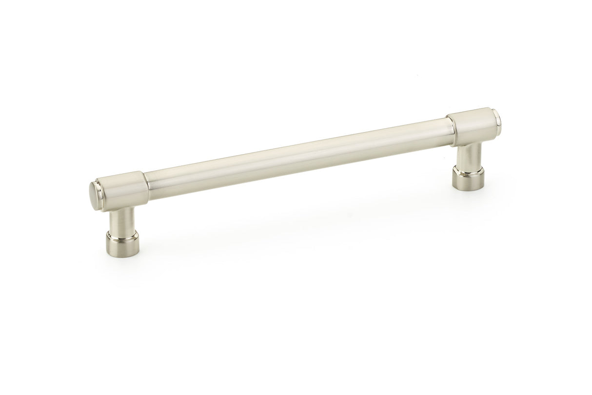 Satin Nickel "Industry" Cabinet Knobs and Drawer Pulls - Forge Hardware Studio