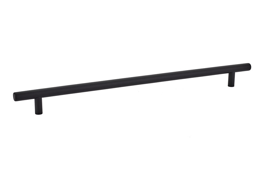 T-Bar "European" Matte Black Cabinet Knobs and Pulls - Forge Hardware Studio
