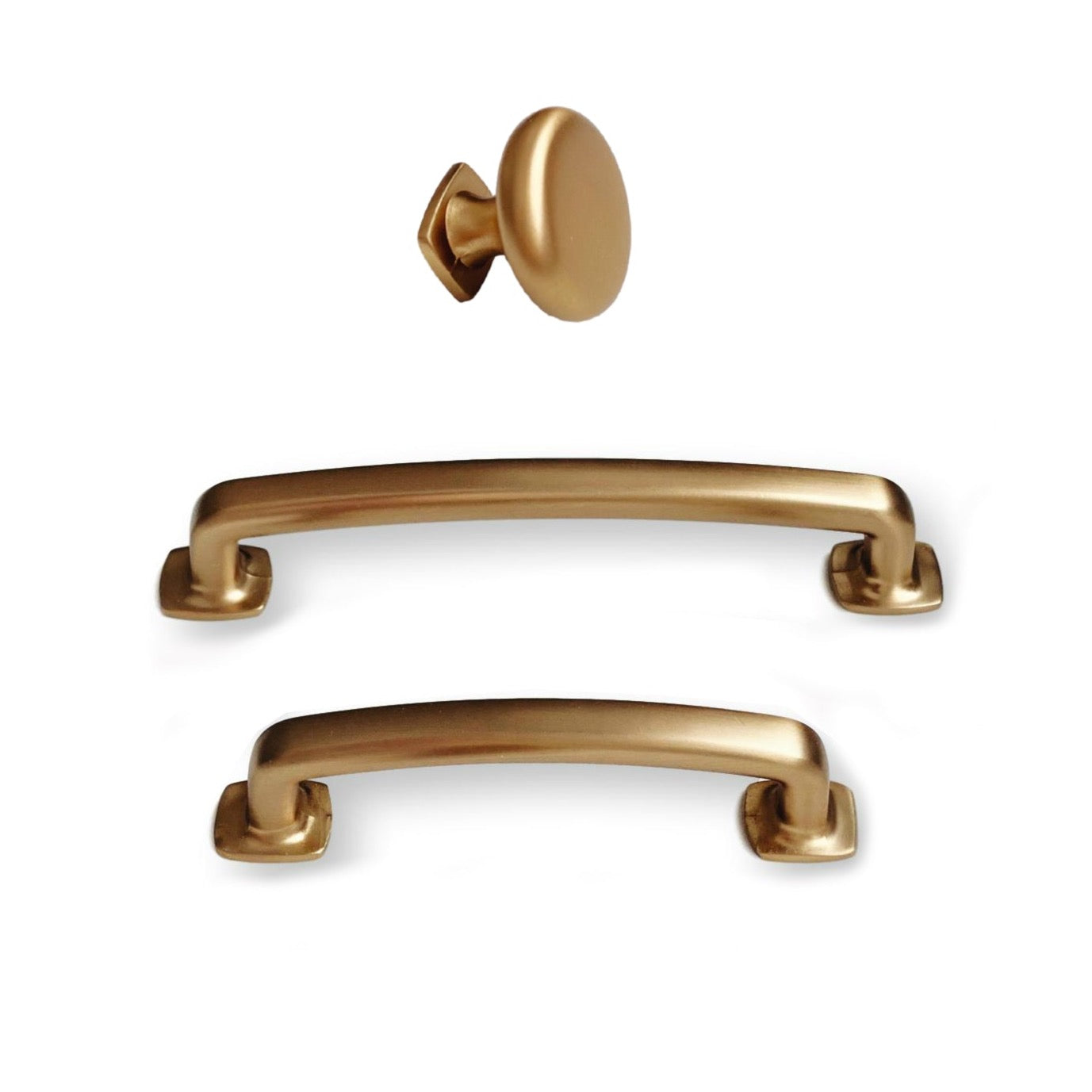Champagne Bronze “Foundry” Drawer Pulls - Cabinet Hardware – Forge