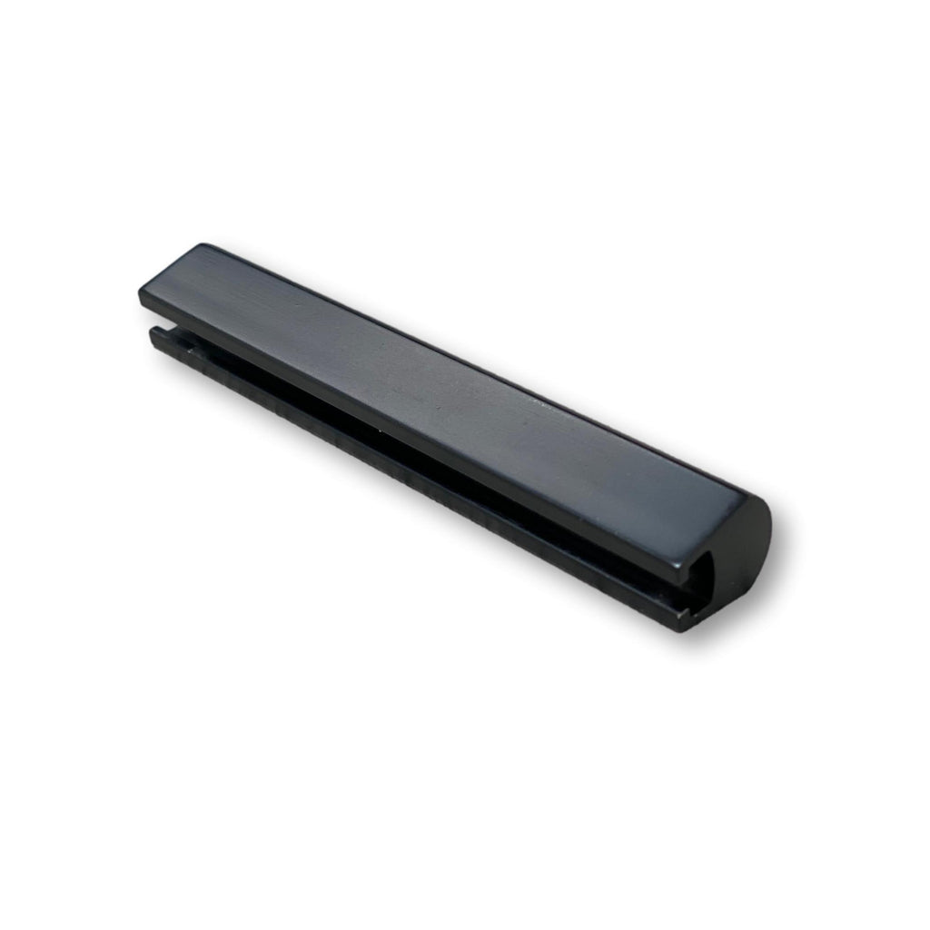 Zak Matte Black Adjustable Drawer Pulls - Forge Hardware Studio