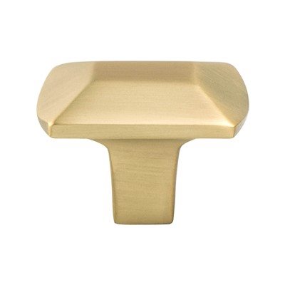 Lucy Cabinet Knob and Drawer Pulls in Satin Brass - Forge Hardware Studio