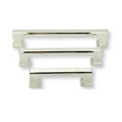 Polished Nickel "Newton" Mission Drawer Pulls - Kitchen Cabinet Handles - Forge Hardware Studio