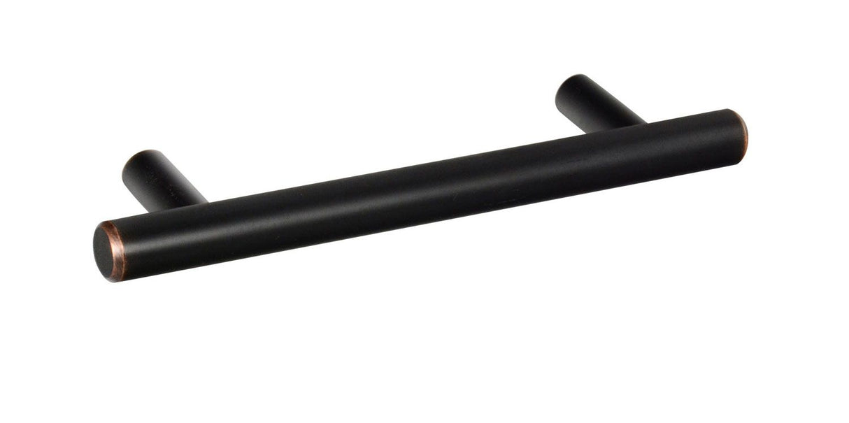 T-Bar "European" Oil-Rubbed Bronze Round Drawer Pulls and Knobs - Forge Hardware Studio