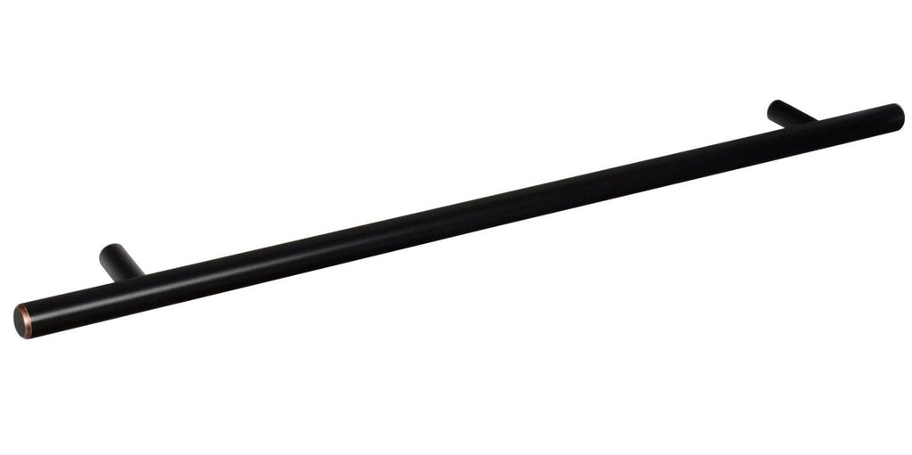 T-Bar "European" Oil-Rubbed Bronze Round Drawer Pulls and Knobs - Forge Hardware Studio