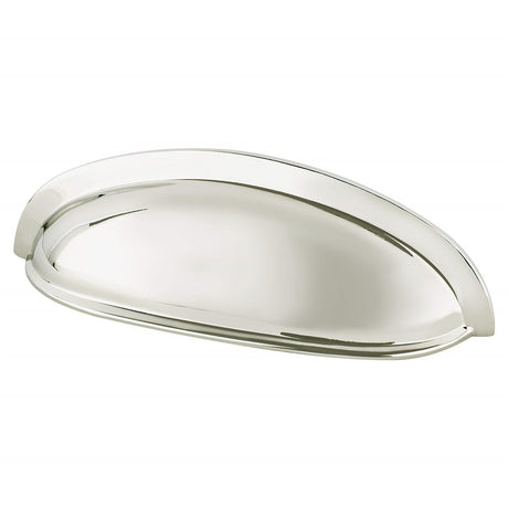 Designers Group Madison 3" Cup Drawer Pull in Polished Nickel - Brass Cabinet Hardware 