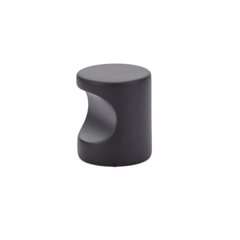Matte Black "Luxe" Cabinet Knobs and Drawer Pulls - Forge Hardware Studio