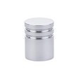 Luxe "Lines" Polished Chrome 1" Cabinet Knob - Mid-Century Modern - Forge Hardware Studio