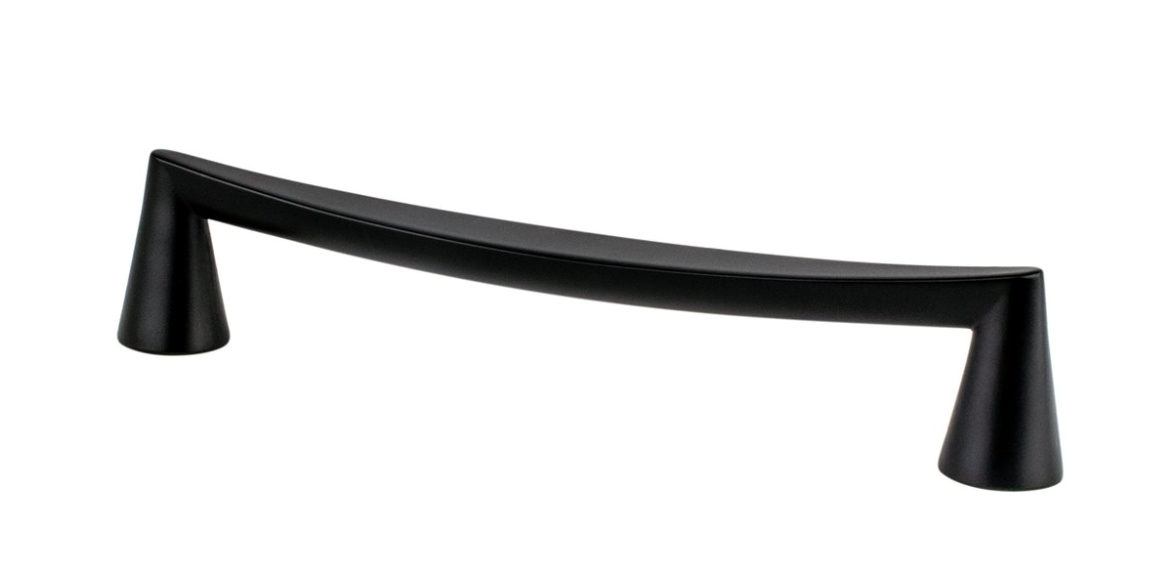 Matte Black "Core" Drawer Pulls and Knob - Forge Hardware Studio