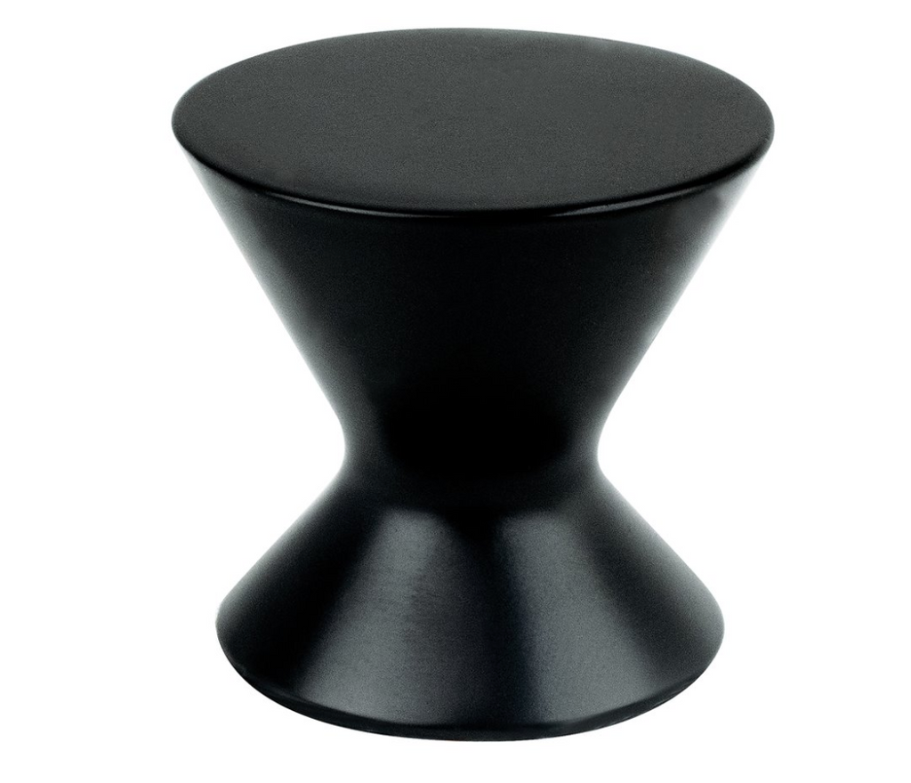 Matte Black "Core" Drawer Pulls and Knob - Forge Hardware Studio