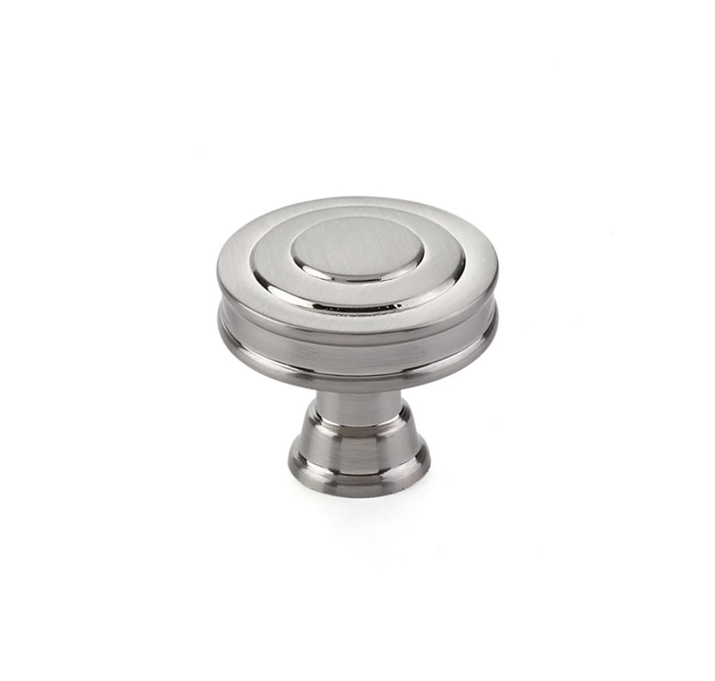 Satin Nickel "Elite" Cabinet Knobs and Drawer Pulls - Forge Hardware Studio
