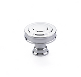 Polished Chrome "Elite" Cabinet Knobs and Drawer Pulls - Forge Hardware Studio