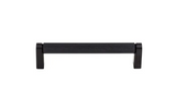 Matte Black Knurled "Tessa" Cabinet Knobs and Drawer Pulls - Forge Hardware Studio