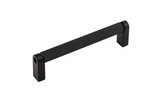 Matte Black Knurled "Tessa" Cabinet Knobs and Drawer Pulls - Forge Hardware Studio